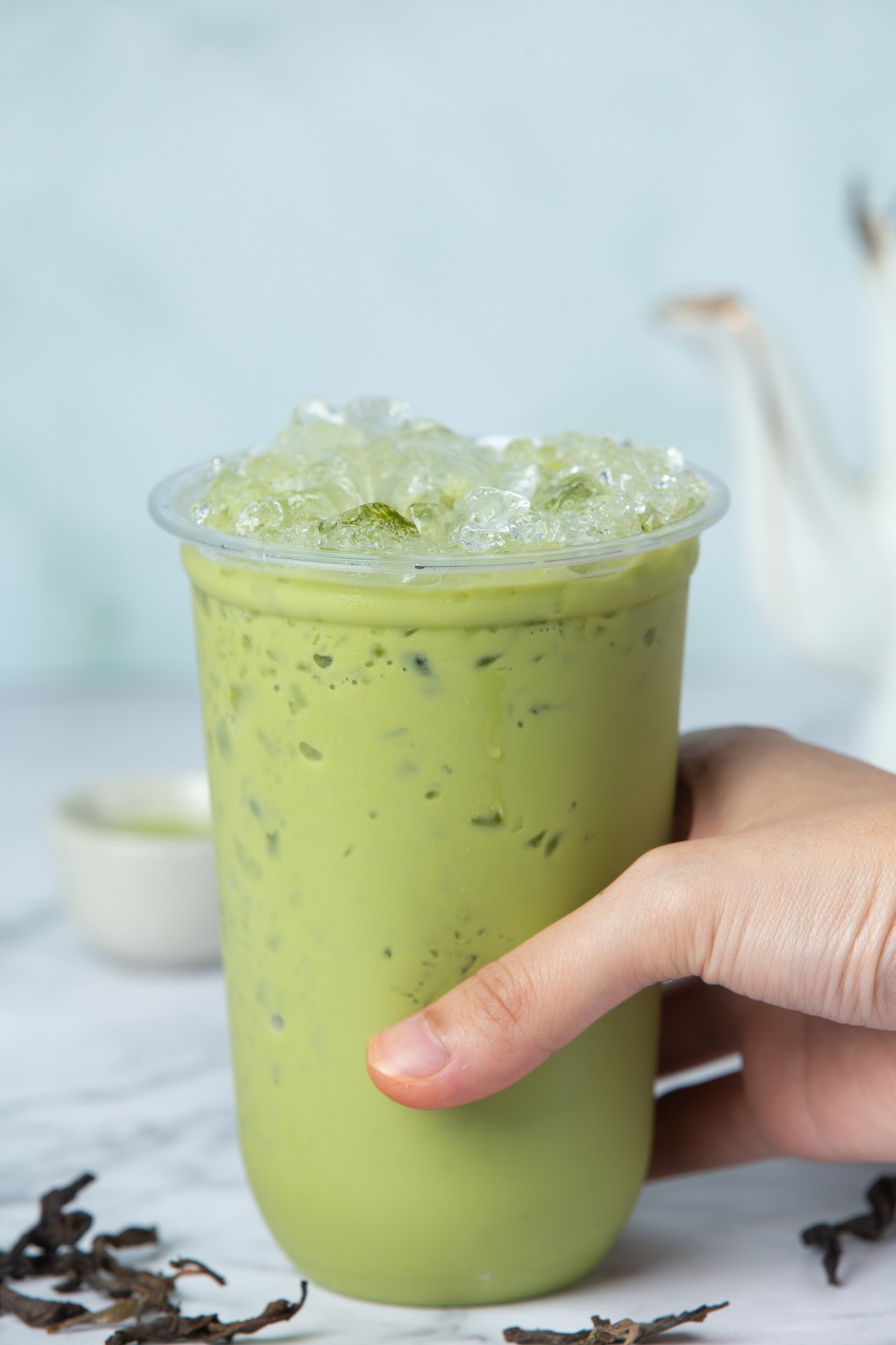 Cách làm Matcha Latte không tanh, ít đắng